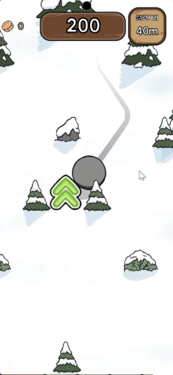 Rolling Snow Ingame 1